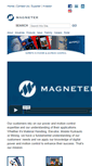 Mobile Screenshot of magnetek.com